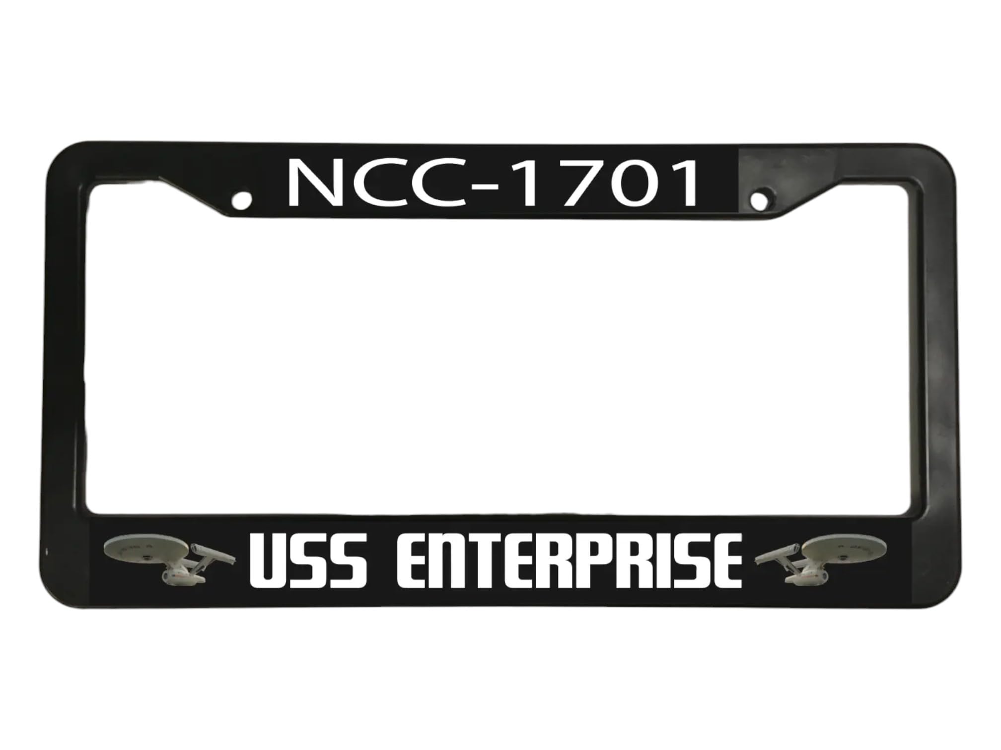 Amazon.com: Holder for Car License Plate for Star Trek NCC-1701